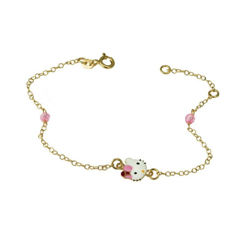 βραχιόλι χρυσό 14 καρατίων