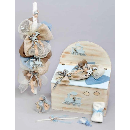 ΠΑΚΕΤΟ ΒΑΠΤΙΣΗΣ ΓΙΑ ΑΓΟΡΑΚΙ ΛΟΥΚΥ ΛΟΥΚ ΜΕ ΡΟΥΧΟ Carousel ΠΚ-192