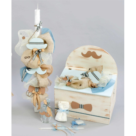 ΠΑΚΕΤΟ ΒΑΠΤΙΣΗΣ ΓΙΑ ΑΓΟΡΑΚΙ ΜΟΥΣΤΑΚΙ ΜΕ ΡΟΥΧΟ Carrousel ΠΚ-209