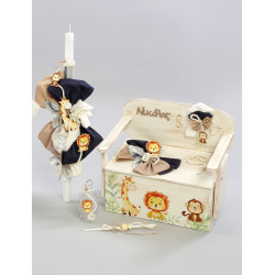 ΠΑΚΕΤΟ ΒΑΠΤΙΣΗΣ ΓΙΑ ΑΓΟΡΑΚΙ ΖΩΑ ΤΟΥ ΔΑΣΟΥΣ ΜΕ ΡΟΥΧΟ Carrousel ΠΚ-301