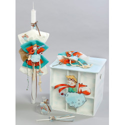 ΠΑΚΕΤΟ ΒΑΠΤΙΣΗΣ ΓΙΑ ΑΓΟΡΑΚΙ ΜΙΚΡΟΣ ΠΡΙΓΚΙΠΑΣ Carrousel ΠΚ-329