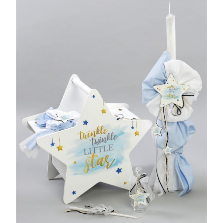 ΠΑΚΕΤΟ ΒΑΠΤΙΣΗΣ ΓΙΑ ΑΓΟΡΑΚΙ LITTLE STARS ΜΕ ΡΟΥΧΟ Carrousel ΠΚ-332