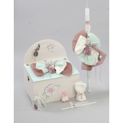 ΠΑΚΕΤΟ ΒΑΠΤΙΣΗΣ ΓΙΑ ΚΟΡΙΤΣΑΚΙ ΠΑΓΩΝΙ ΜΕ ΡΟΥΧΟ Carousel ΠΚ-229