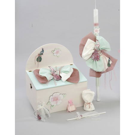 ΠΑΚΕΤΟ ΒΑΠΤΙΣΗΣ ΓΙΑ ΚΟΡΙΤΣΑΚΙ ΠΑΓΩΝΙ ΜΕ ΡΟΥΧΟ Carousel ΠΚ-229