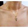 Χρυσός γυναικείος σταυρός 14 Καρατίων