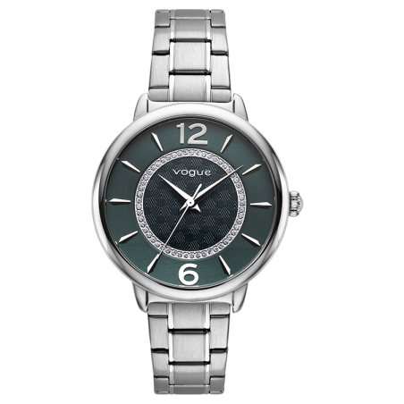 VOGUE Marseille Zircons Gold Stainless Steel Bracelet 2020612481