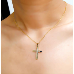 Χρυσός γυναικείος σταυρός 14 Καρατίων