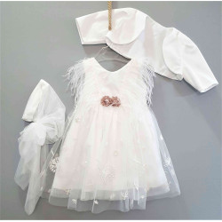 Βαπτιστικό Ρούχο για Κορίτσι Carousel