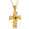 Χρυσός γυναικείος Σταυρός Με Αλυσίδα 14 Καρατίων