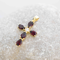 Χρυσός γυναικείος σταυρός 14 Καρατίων