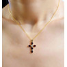 Χρυσός γυναικείος σταυρός 14 Καρατίων