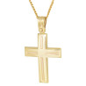 Χρυσός Ανδρικός Σταυρός Με Αλυσίδα 14 Καρατίων