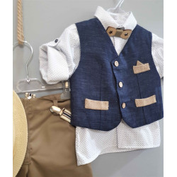 Βαπτιστικά Ρούχα για Αγόρια Carousel