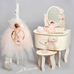 ΣΕΤ ΒΑΠΤΙΣΗΣ ΓΙΑ ΚΟΡΙΤΣΑΚΙ ΛΟΥΛΟΥΔΑΚΙΑ ΚΑΙ ΟΝΟΜΑ Ζ40-275