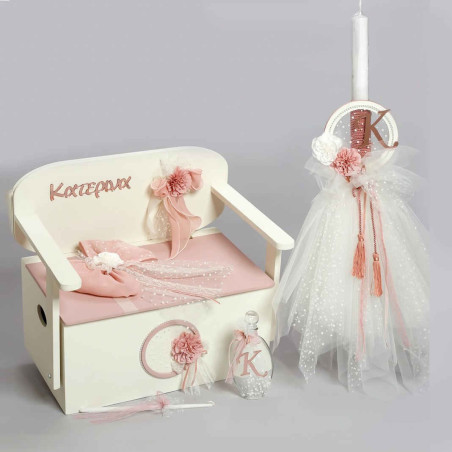 ΣΕΤ ΒΑΠΤΙΣΗΣ ΓΙΑ ΚΟΡΙΤΣΑΚΙ ΛΟΥΛΟΥΔΑΚΙΑ ΚΑΙ ΟΝΟΜΑ Ζ40-276