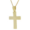 Χρυσός αντρικός σταυρός 14 Καρατίων