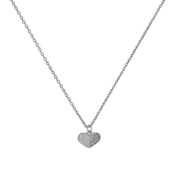 Κολιέ λευκόχρυσο 9 καρατίων