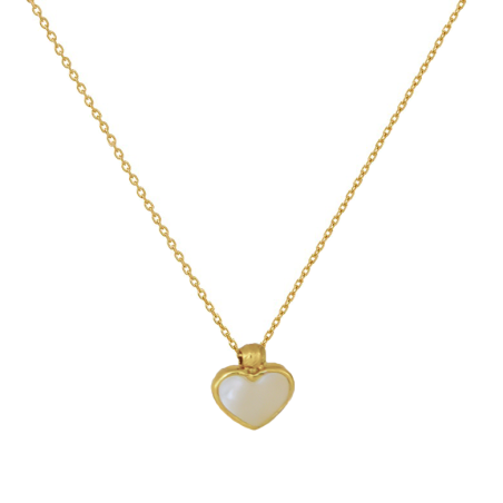 Κολιέ χρυσό 9 καρατίων καρδιά