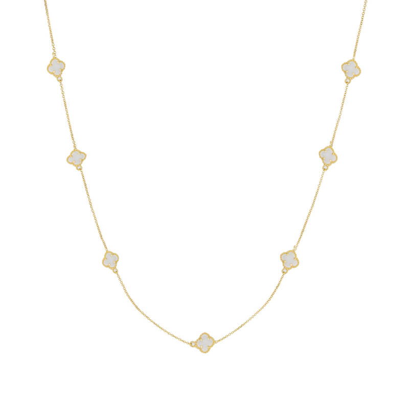 Κολιέ χρυσό 14 καρατίων με σταυρουδάκια