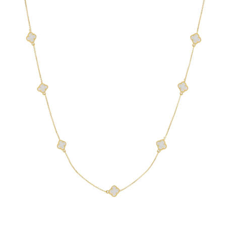 Κολιέ χρυσό 14 καρατίων με σταυρουδάκια