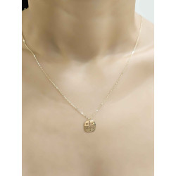 Κολιέ κωνσταντινάτο χρυσό 9 καρατίων