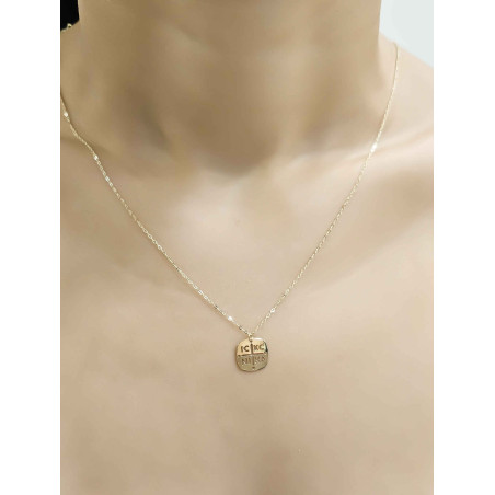 Κολιέ κωνσταντινάτο χρυσό 9 καρατίων