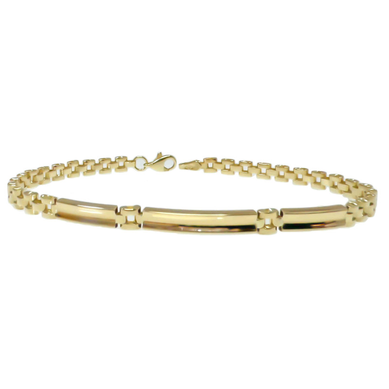 Βραχιόλι Χειροπέδα Χρυσό 14 Καρατιών