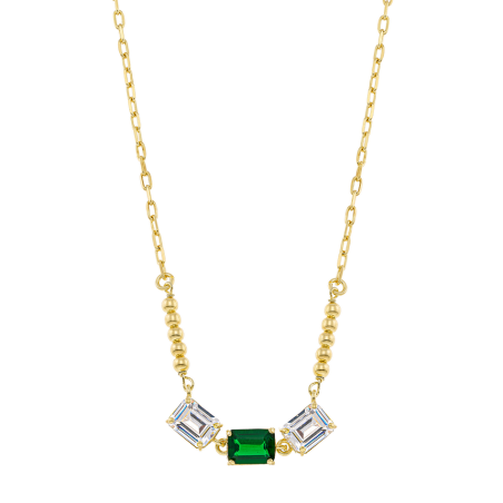 Κολιέ από ασήμι 925 χρυσό VOGUE