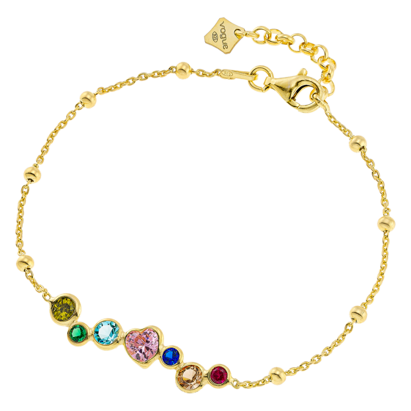 Βραχιόλι γυναικείο ασήμι 925 χρυσό VOGUE