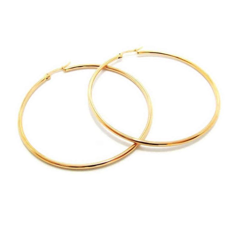 Σκουλαρίκια Κρίκοι απο 14 Καρατίων