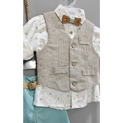 Βαπτιστικά Ρούχα για Αγόρια Carousel