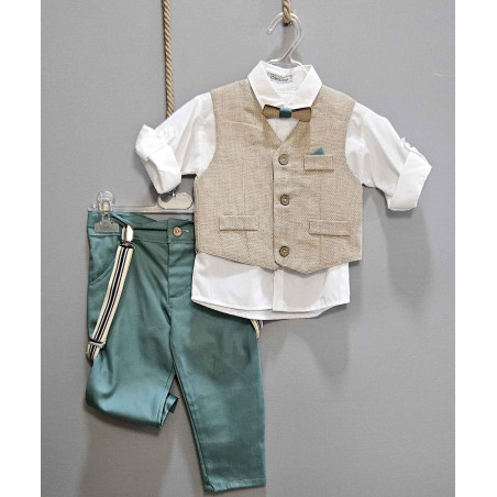 Βαπτιστικά Ρούχα για Αγόρια Carousel