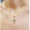 Χρυσός γυναικείος σταυρός 14 Καρατίων