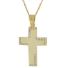Χρυσός γυναικείος σταυρός 14 Καρατίων