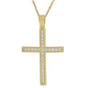 Χρυσός γυναικείος σταυρός 14 Καρατίων