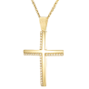 Χρυσός γυναικείος σταυρός 14 Καρατίων