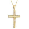 Χρυσός γυναικείος σταυρός 14 Καρατίων