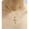Χρυσός γυναικείος σταυρός 14 Καρατίων