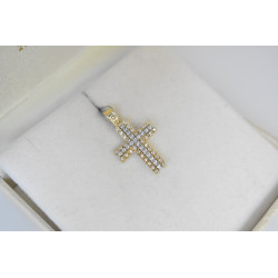 Χρυσός γυναικείος σταυρός 14 Καρατίων