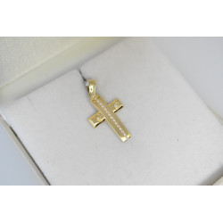 Χρυσός γυναικείος σταυρός 14 Καρατίων