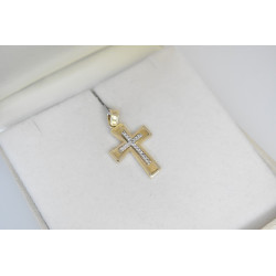 Χρυσός γυναικείος σταυρός 14 Καρατίων