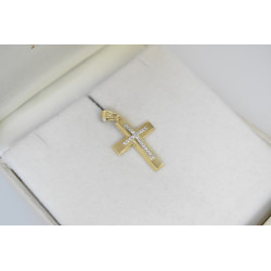 Χρυσός γυναικείος σταυρός 14 Καρατίων