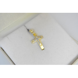 Χρυσός γυναικείος σταυρός 14 Καρατίων