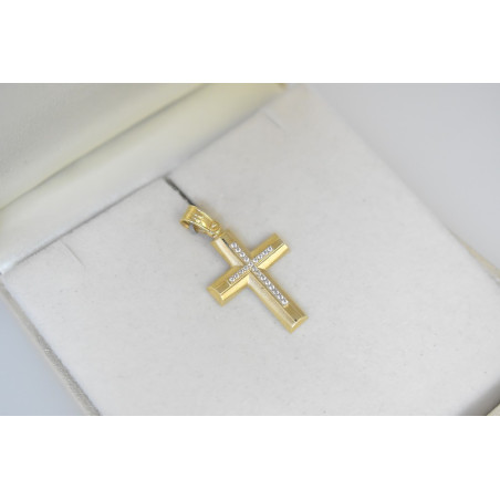 Χρυσός γυναικείος σταυρός 14 Καρατίων