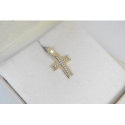 Χρυσός γυναικείος σταυρός 14 Καρατίων