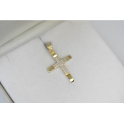 Χρυσός γυναικείος σταυρός 14 Καρατίων