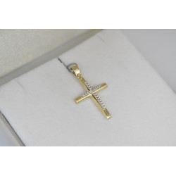 Χρυσός γυναικείος σταυρός 14 Καρατίων