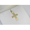 Χρυσός ανδρικός σταυρός με αλυσίδα 14 Καρατίων