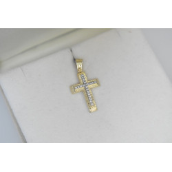 Χρυσός γυναικείος σταυρός 14 Καρατίων