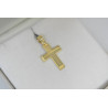 Χρυσός ανδρικός σταυρός με αλυσίδα 14 Καρατίων